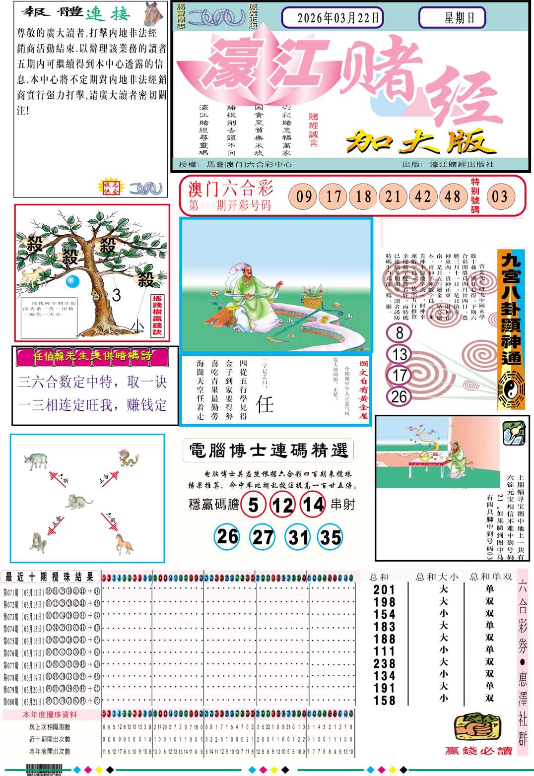081期濠江赌经A加大版[图]